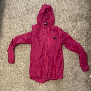 Patagonia Pink Rain Jacket